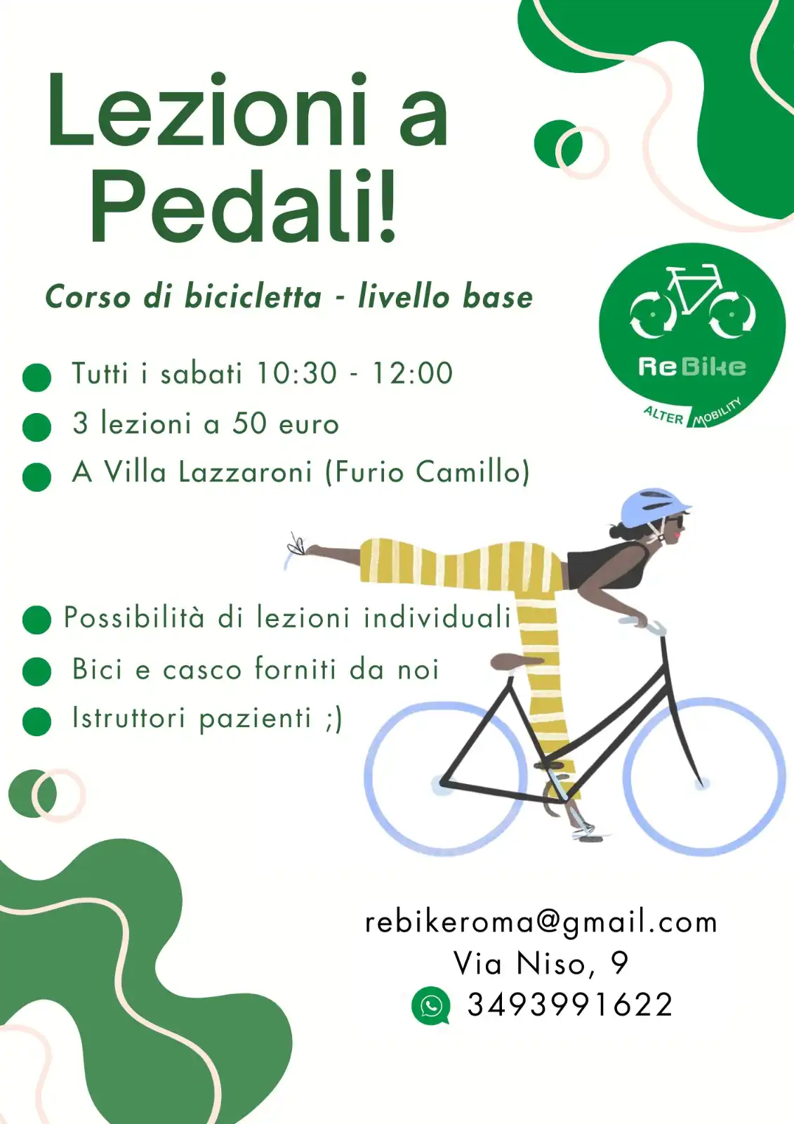 Lezione a pedali